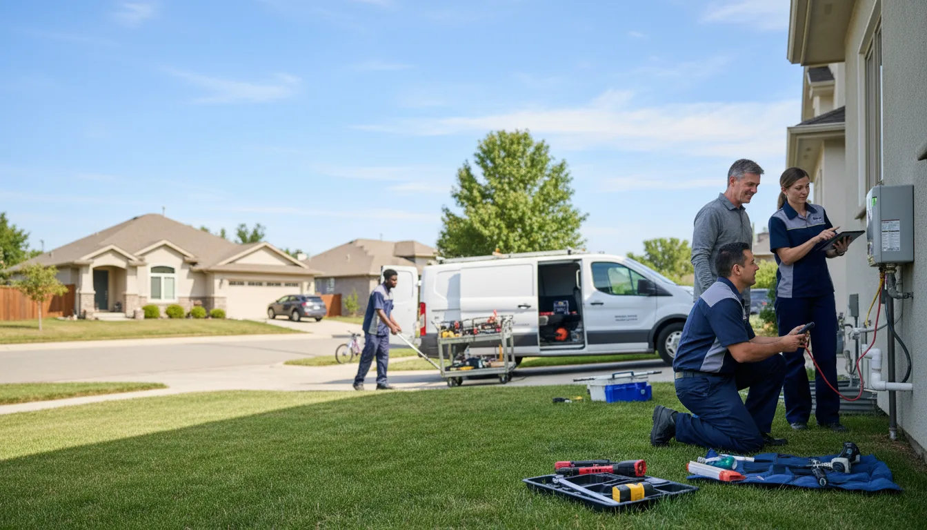 Tankless water heater service in Hickory, PA